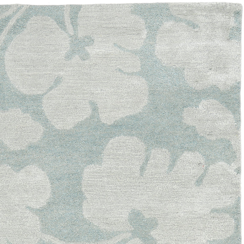 Soho Hand Tufted Wool & Viscose Floral Rug, Rectangle 8'3" x 11'
