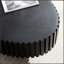 Table basse ovale moderne fabriquée à la main, 111 cm (43,7 pouces), pied central robuste pour petits espaces de vie et chambres à coucher-493024500-493024266