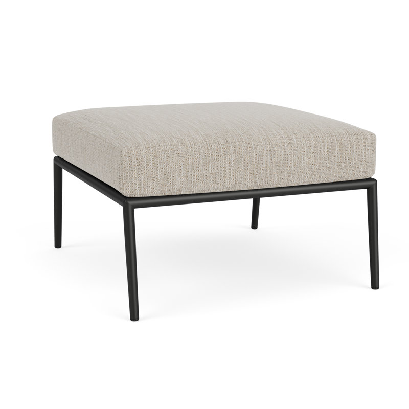 Escape Outdoor Ottoman, Friendly Flax