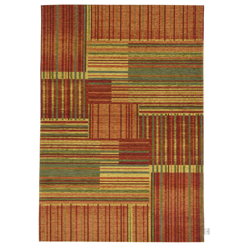 Rectangular Patchwork; Geometric Area Rug, Rectangle 80 x 150cm