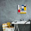 Ivy Bronx «Mondrian NFT2» par Epic Portfolio, estampe numérique sur toile-1795230303