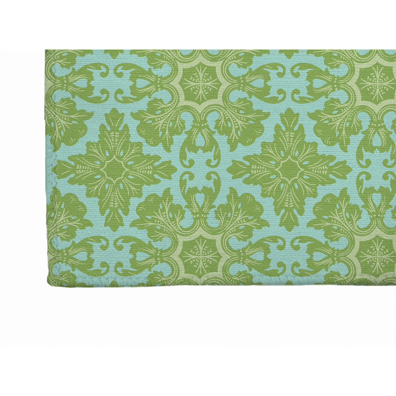 Paillasson Damask, L 24 po x L 36 po, Vert