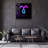 Elegant Decorative Tempered Glass Painting, 40 x 40 Inches | 100% Tempered Glass, Thickness: 0.16 Inches | UV Printing for Vibrant Colors & Durability | Perfect for Home Decor & Art Enthusiasts