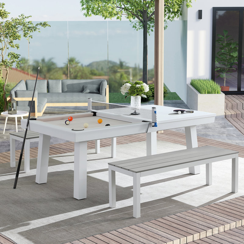 Ensemble repas pour 6 personnes, gris, Sable