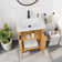 Mumbai 24" Single Bath Vanity in with Drop-In White Ceramic Basin Top
