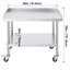 Table de travail en acier inoxydable
