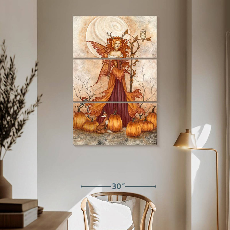 Pumpkin Queen, 65" H x 42" W