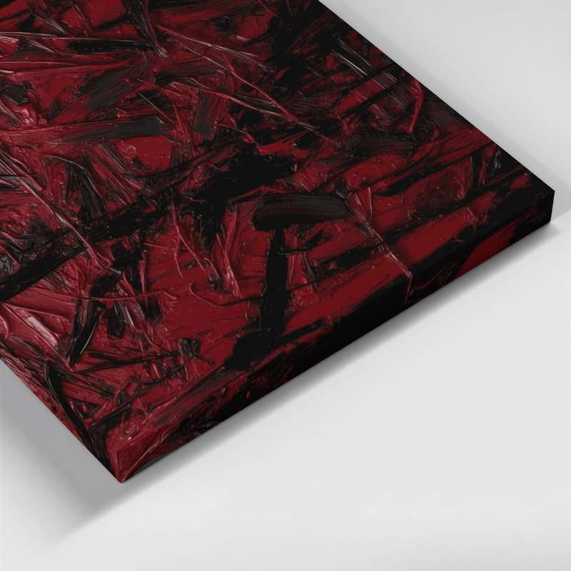 Neo Expressionism 93 Brown Canvas Wall Art