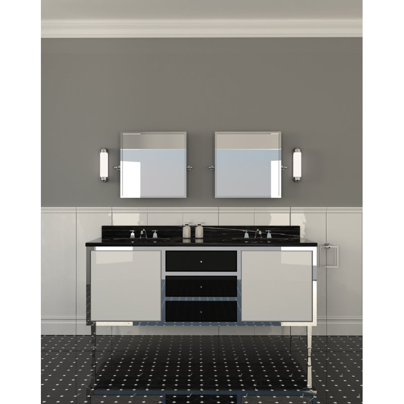 Jazz 70.17'' W Double Vanity, Gold