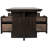 Bridge Solid Wood Writing Desk