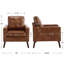 Fauteuil club de 29 po de large Kokoruda-1215467747