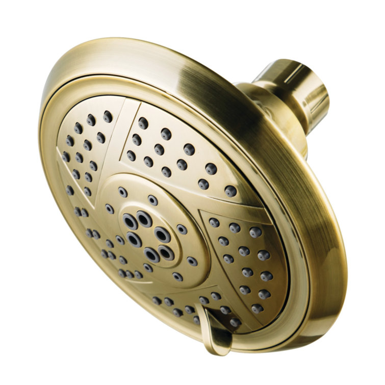Kingston Brass Vilbosch 5-Inch Round 5-Function ABS Shower Head