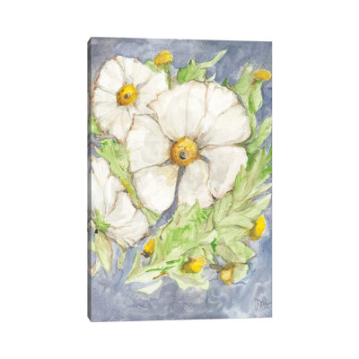 Mitilija Poppies by Jessica Mingo - Wrapped Canvas Painting
