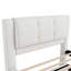 Lit plateforme tapissier avec lit gigogne-1381114115