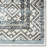 Jahnvi Moroccan Machine Washable Gray Area Rug-1573824219