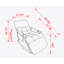 Chaise berçante pliante Casual-713066294