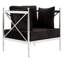Ames Velvet Armchair