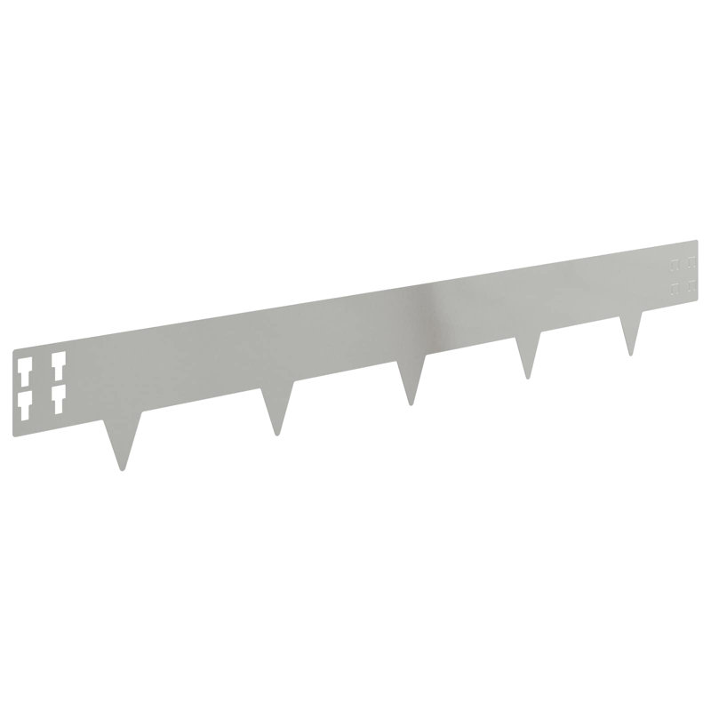 Steel Lawn Edging, 15cm H x 100cm W