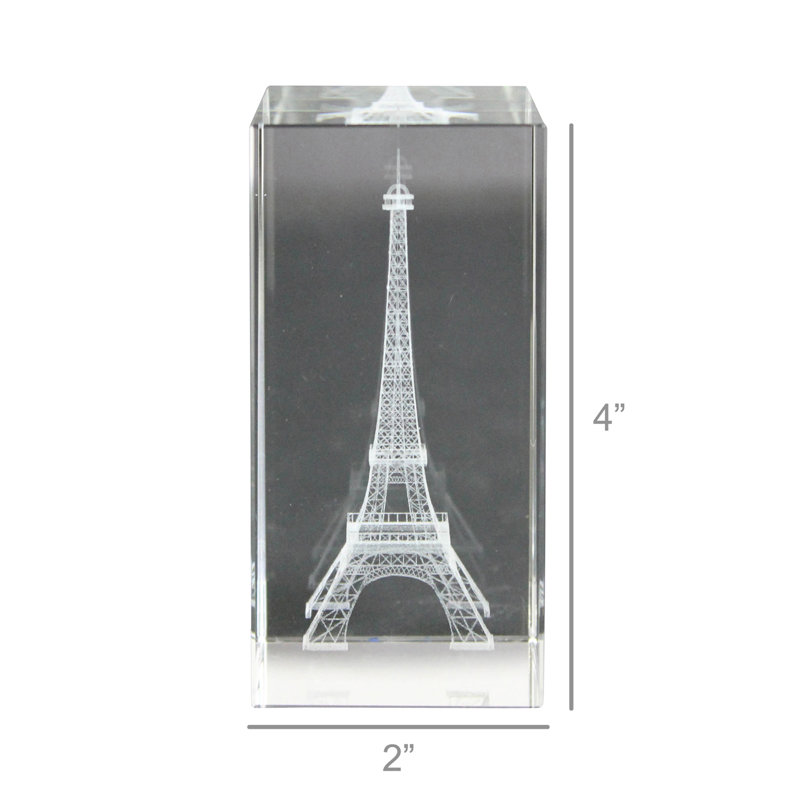 Hologramme en verre Tyeka Tour Eiffel