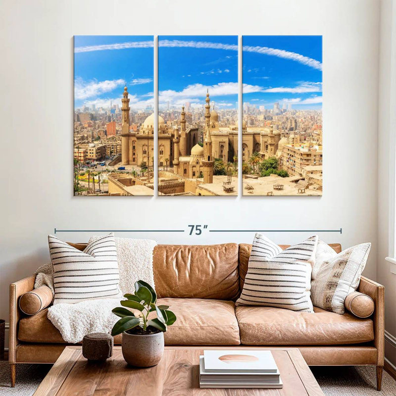 Cairo Citadel Panorama, 42" H x 65" W