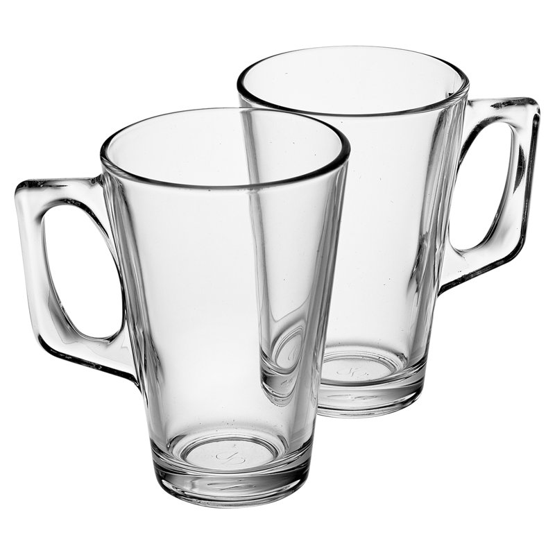 Glass Coffee Mug, 2