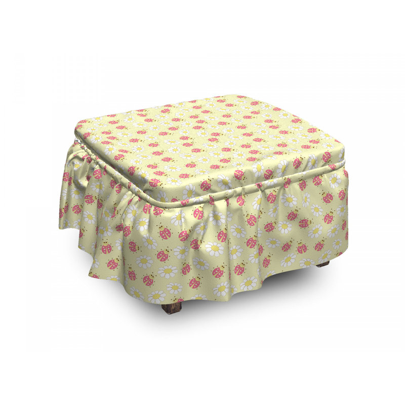 Housse pour de repose-pieds en cascade et bugs