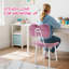 Chaise de bureau pour adolescent Chaise de coiffeuse pour fille Chaise de bureau pour enfant Teddy-131568521
