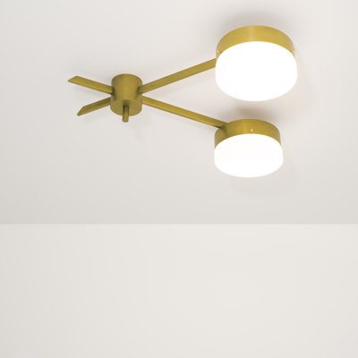 2 - Light LED Flush Mount