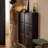 Black Solid Wood Shoe Storage
