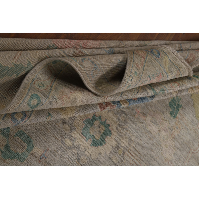 Vegetable Dye Oushak Turkish Area Rug 8x10