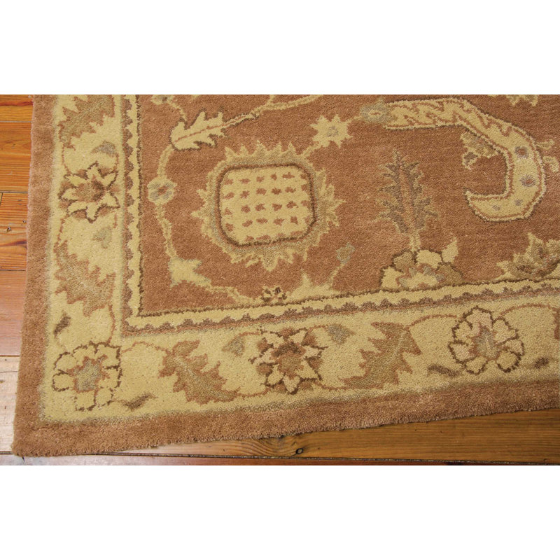 Fullmer Wool Oriental Indoor Rug, Round 6'