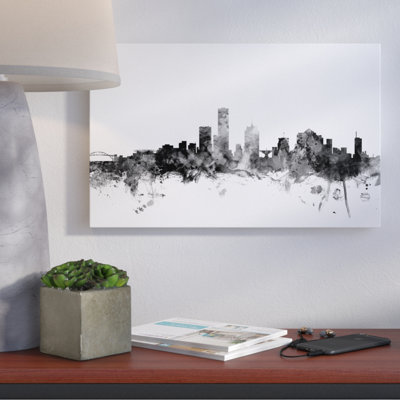 " Milwaukee WI Skyline "