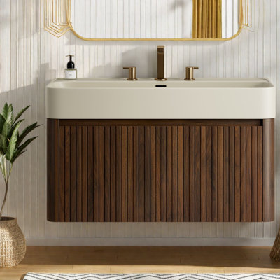 Modern Vanities(Must include both Vanity Cabinet  and Sink) with Storage