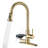 Topcraft Single-Hole Single-Handle Pull-Down Kitchen Faucet With Base Plate-125501516