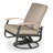 Askar Swivel Powder Coated Aluminum Outdoor Lounge Chair-19643689-19643661-19643684