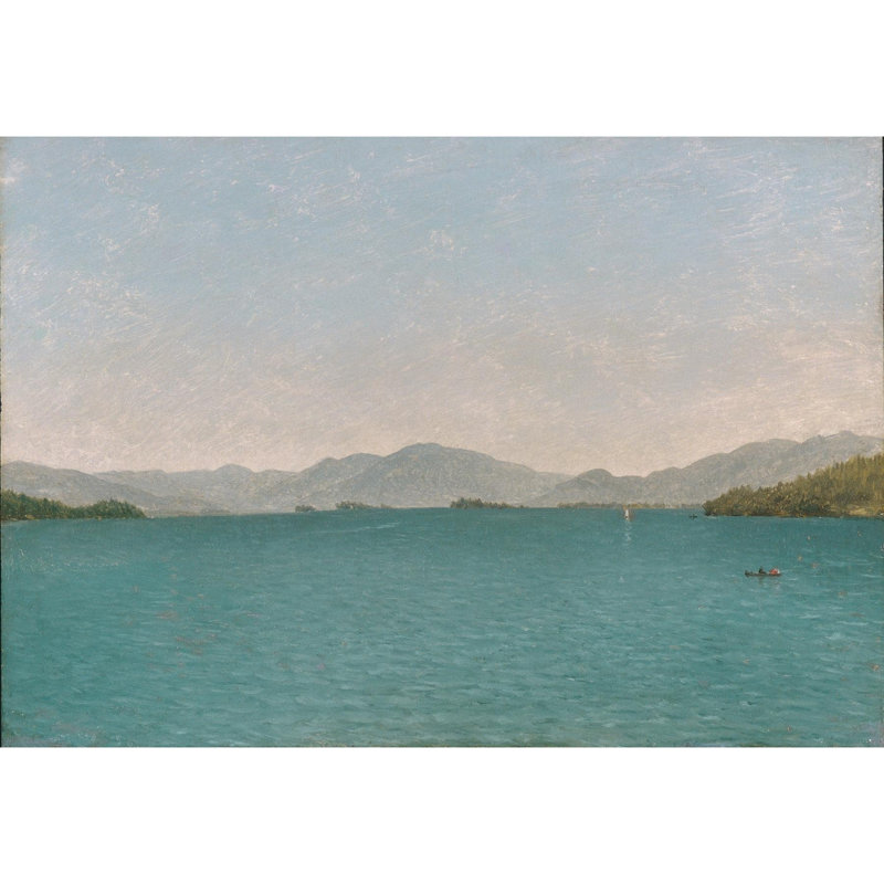 Lake George, Free Study (1872), H 28 po x l 39 po