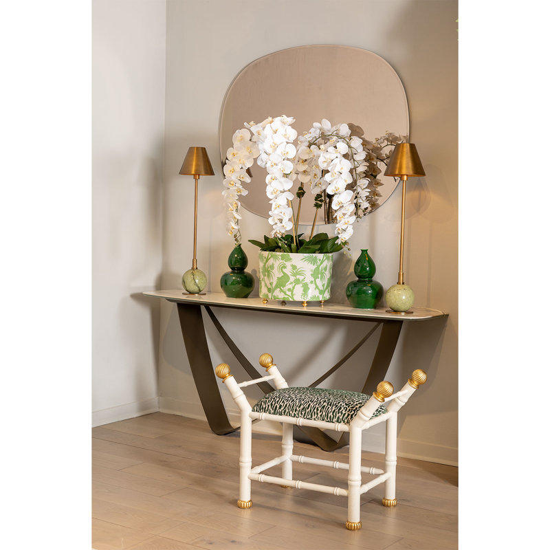Boca Upholstered Entryway Bench, Beige