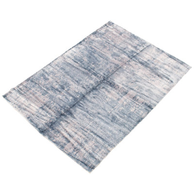 One-of-a-Kind 4'9" X 6'9" New Age Viscose Area Rug in