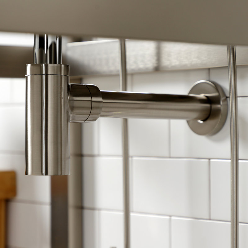 Trimscape Contemporary Plumbing Sink Trim Kit, Brushed Nickel