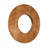 24" Wall-mounted Ring Mirror