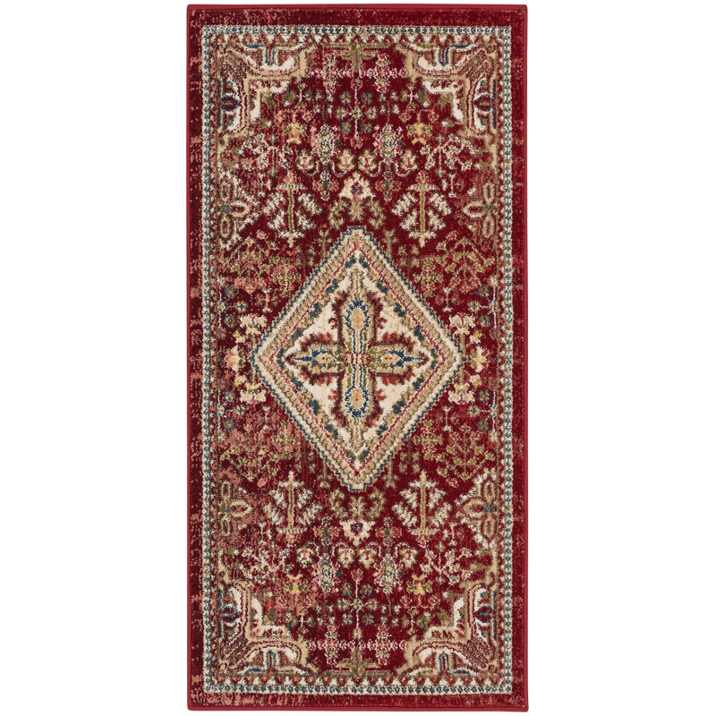Oriental Indoor Rug, Rectangle 2' x 4'