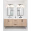 Meuble-lavabo 3 lumières Fenella-100157130