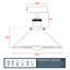 Harpers Semi Flush Mount