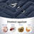 Reversible Box Cushion Sofa Slipcover for Dogs/Cats/Pets Quilted Furniture Protector with Non Slip Elastic Strap Water Resistant Sofa Covers Couch Covers Machine Washable-659701655-659701640