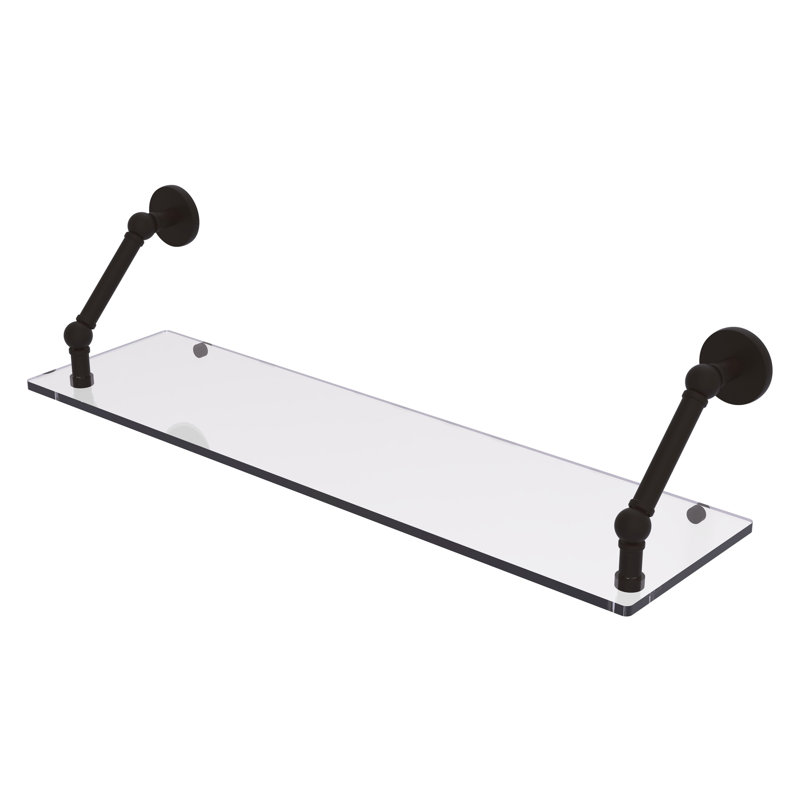 Dalston Bracket Shelf, Oil Rubbed Bronze, 8" H x 30" W x 8'" D