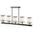 5 - Light Dimmable Kitchen Island Chandelier