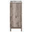 Armoire à vin en acacia avec 2 portes