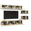 Ginamarie Unfinished Floating Entertainment Centre for TVs up to 88"-1576320314-1481344290