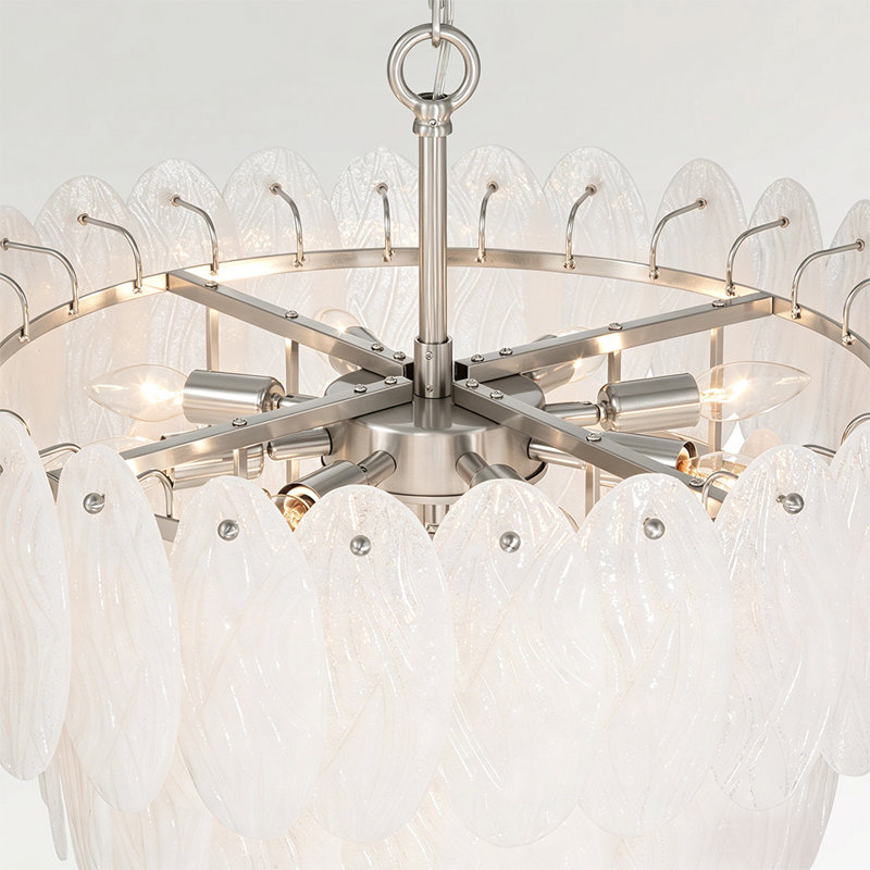 Luminaire lustre moderne en cristal de cristal Modern Cloud, 13, 24.25inch