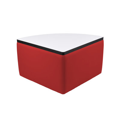 Pro Series Pie Dry-Erase Ottoman Table, 18" Height